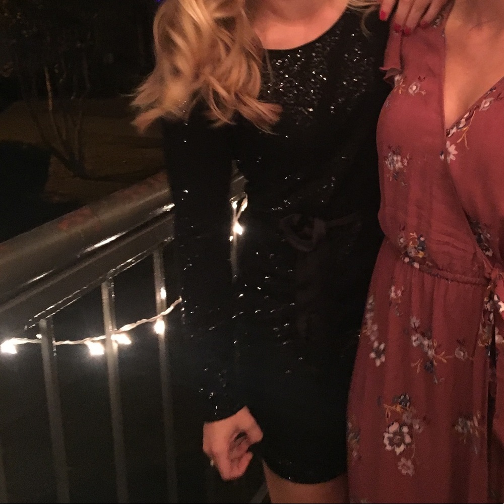 Express Sequin Mini Dress